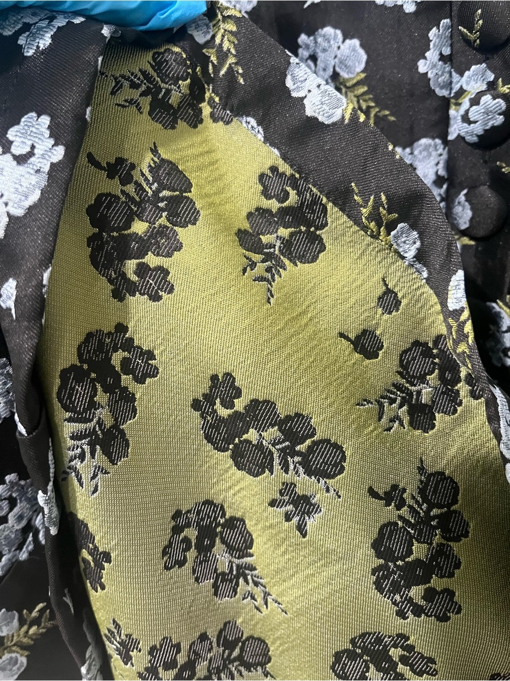Pomander Place Tuckernuck Samantha Dress XXL Floral Jacquard - Picture 8 of 10